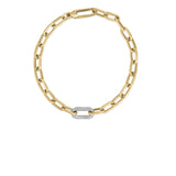 Roberto Coin Designer Gold Diamond Bracelet 9151272AJLBX
