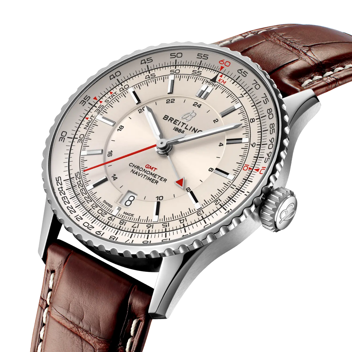 Breitling Navitimer GMT 41mm Automatic A32310211G1P1