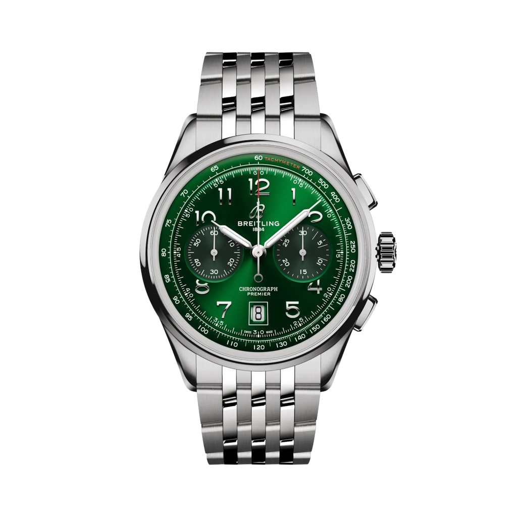 Breitling Premier Chronograph 42mm Automatic AB0145371L1A1