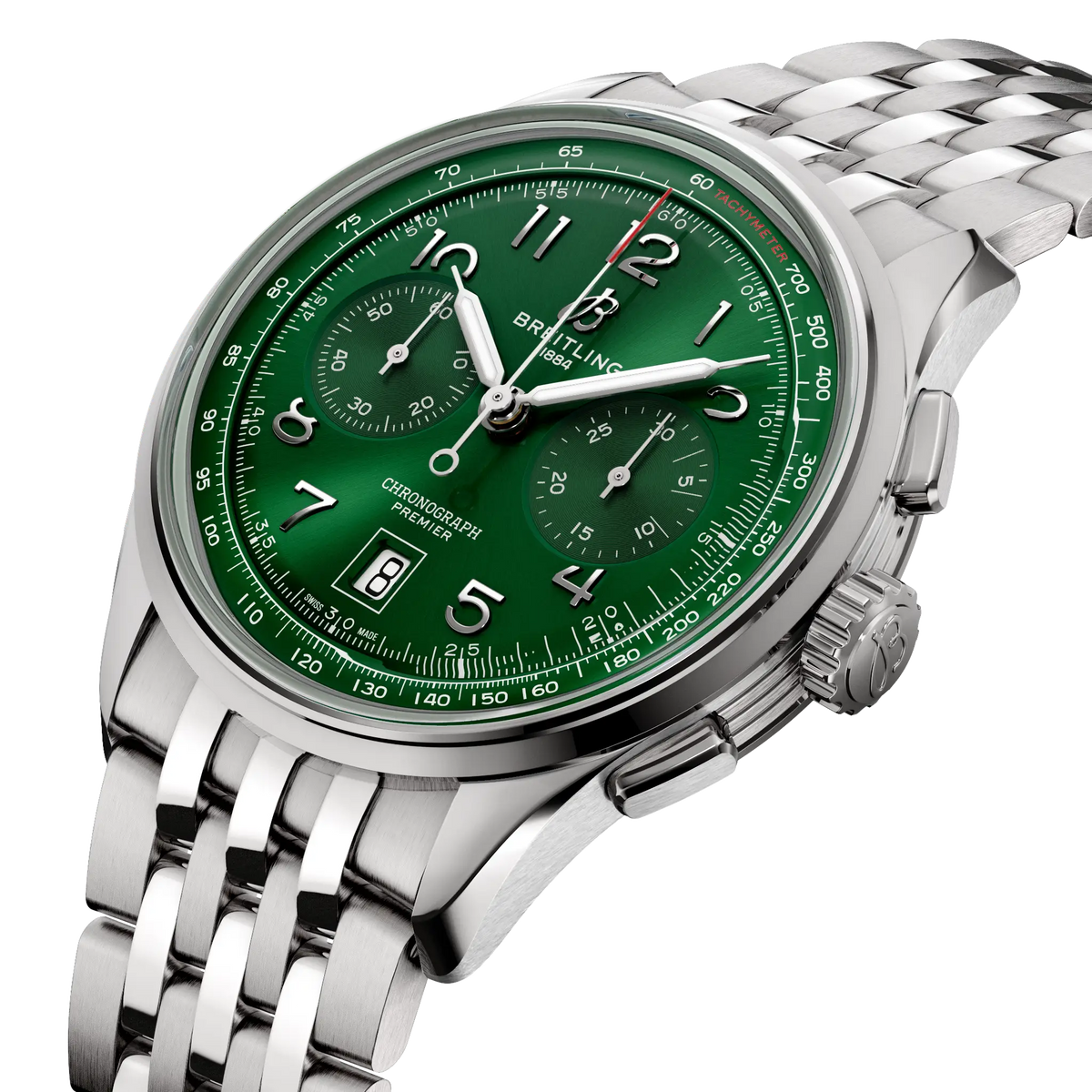 Breitling Premier Chronograph 42mm Automatic AB0145371L1A1