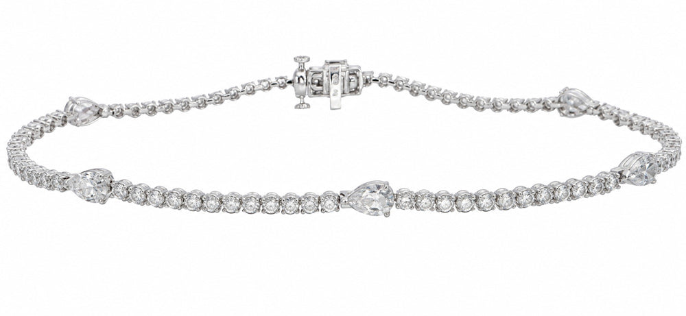 L'ORO Diamonds Tennis Bracelet AJ-B9524-1