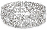 L'ORO Diamond Tennis Statement Bracelet AJ-B9589