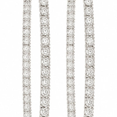 L'ORO Diamond Hoop Earring AJ-E5075