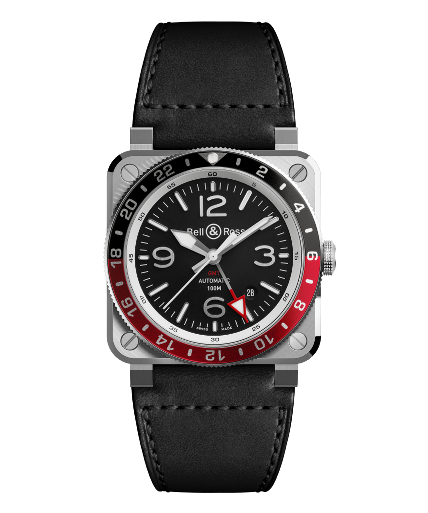 Bell & Ross BR-03 GMT 42mm Automatic BR0393-BL-ST/SCA
