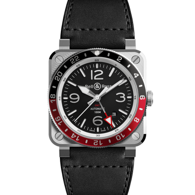 Bell & Ross BR-03 GMT 42mm Automatic BR0393-BL-ST/SCA