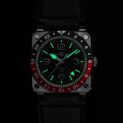 Bell & Ross BR-03 GMT 42mm Automatic BR0393-BL-ST/SCA