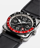Bell & Ross BR-03 GMT 42mm Automatic BR0393-BL-ST/SCA
