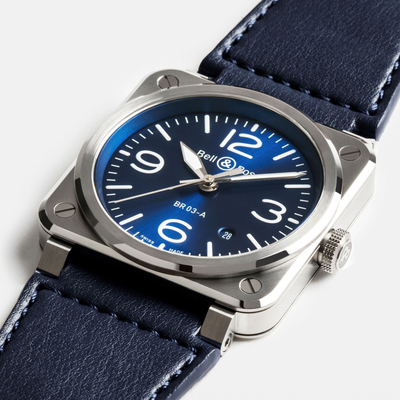 Bell & Ross BR-03 Blue Steel 41mm Automatic BR03A-BLU-ST/SCA