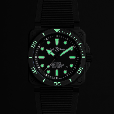 Bell & Ross BR-03 42mm Automatic BR03A-D-BL-CE/SRB
