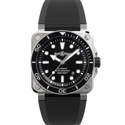 Bell & Ross BR-03 Diver 42mm Automatic BR03A-D-BL-ST/SRB