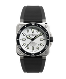 Bell & Ross BR-03 Diver 42mm Automatic BR03A-D-WH-ST/SRB