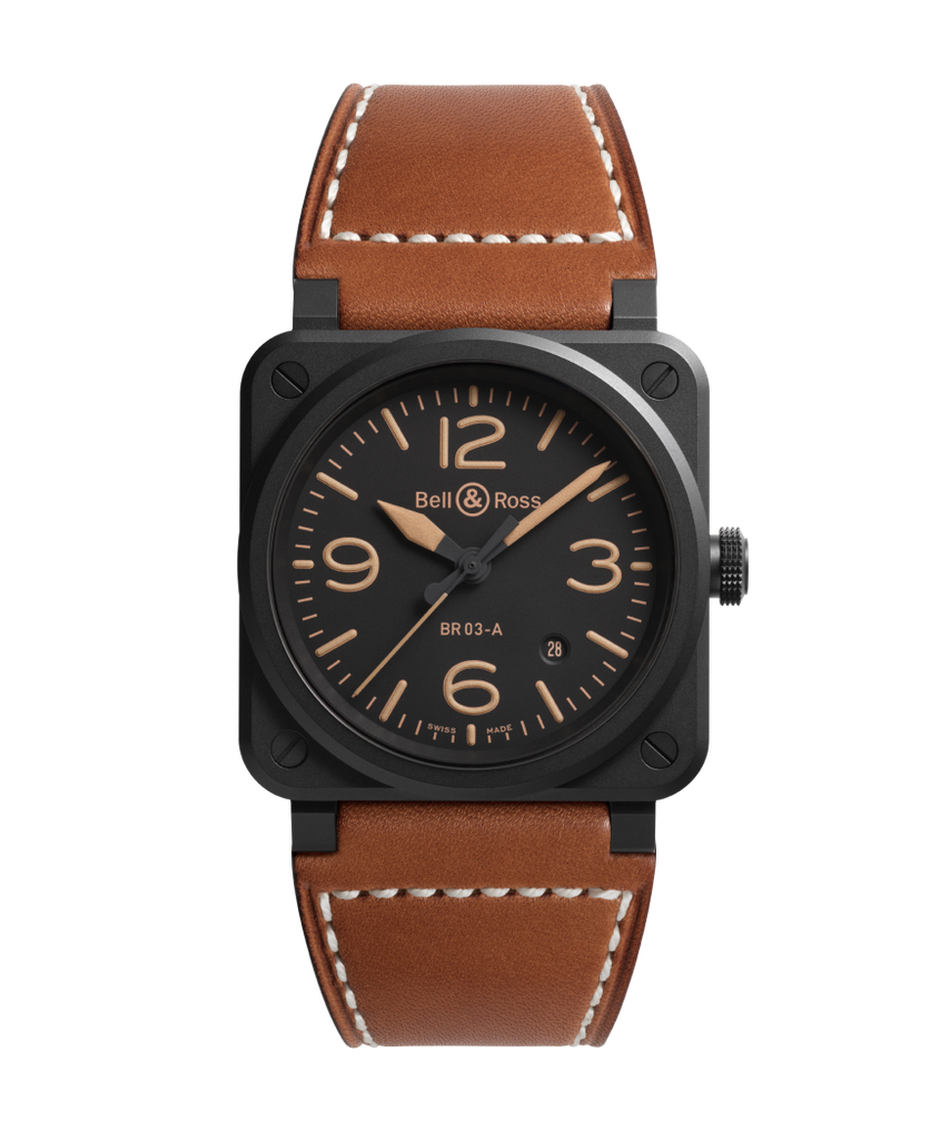 Bell & Ross BR-03 Heritage 41mm Automatic BR03A-HER-CE/SCA
