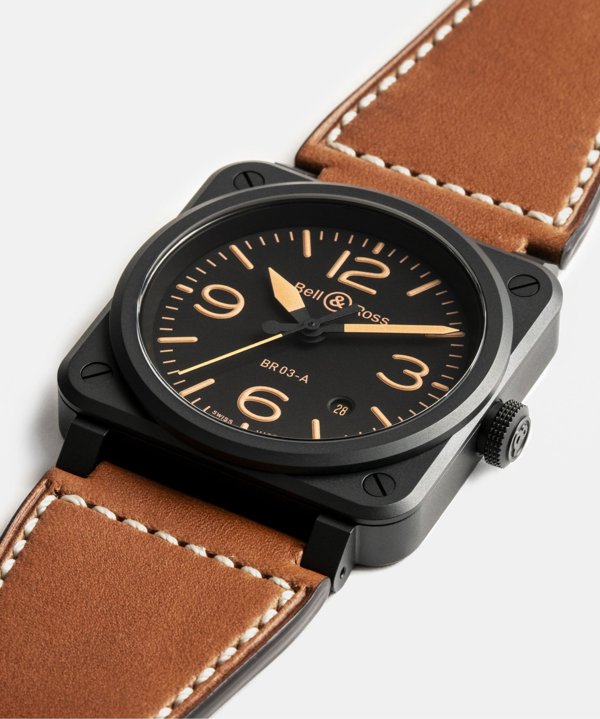 Bell & Ross BR-03 Heritage 41mm Automatic BR03A-HER-CE/SCA