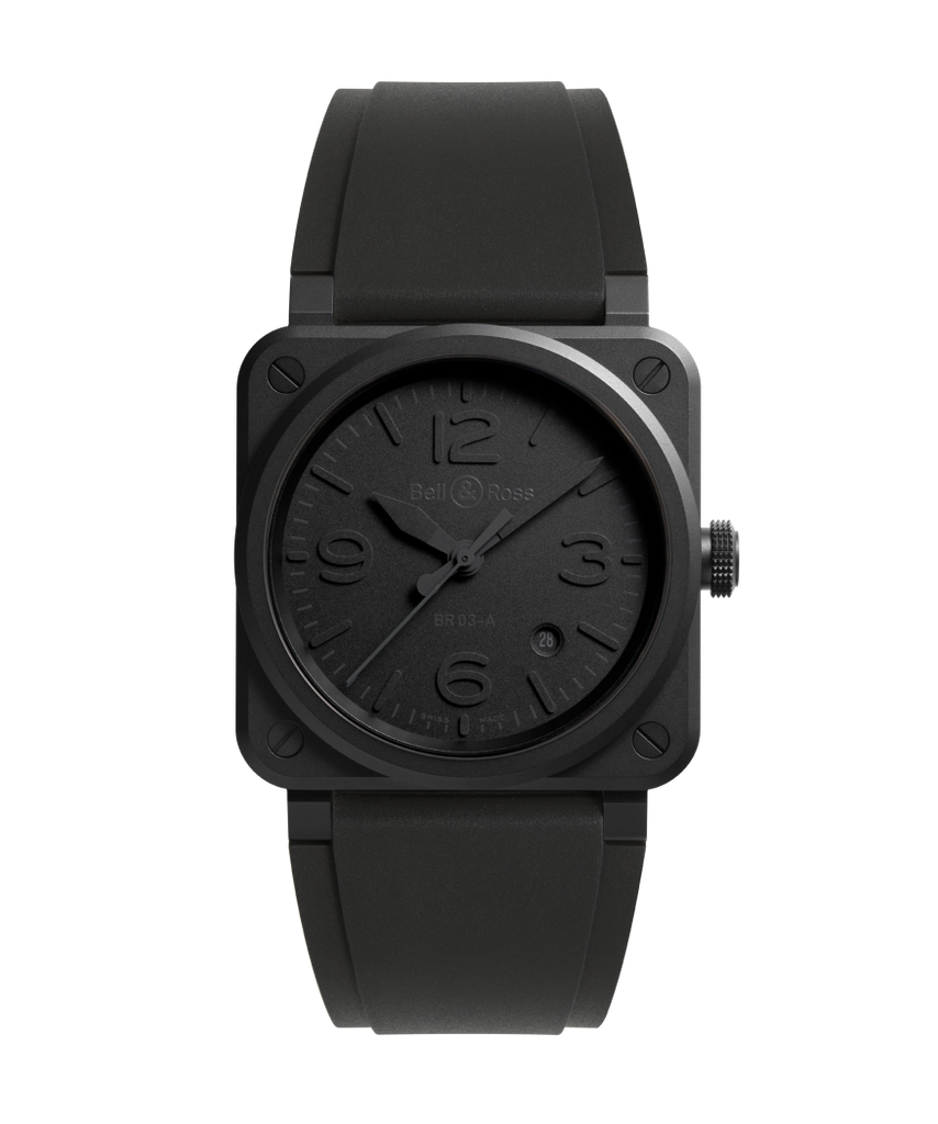Bell & Ross BR-03 41mm Phantom Automatic BR03A-PH-CE/SRB
