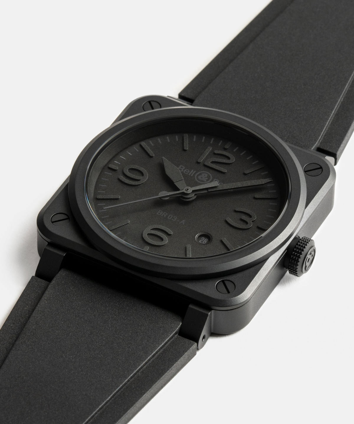 Bell & Ross BR-03 41mm Phantom Automatic BR03A-PH-CE/SRB