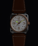 Bell & Ross BR-03 41mm Automatic BR03A-WH-ST-PG/SCA