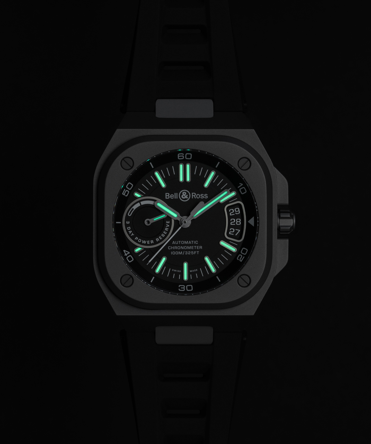 Bell & Ross BR-X5 41mm Automatic BRX5R-BL-TI/SRB