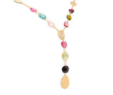 Marco Bicego Lunaria Diamond Mixed Tourmaline Necklace CB2870-B_TM01_Y_02