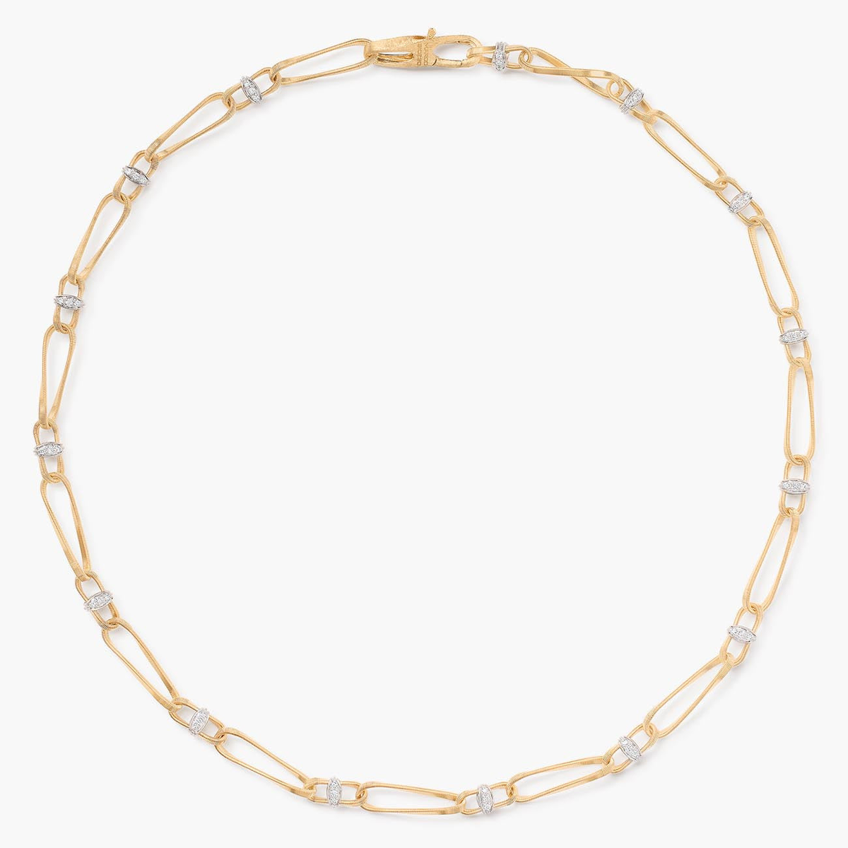 Marco Bicego Marrakech Onde Diamond Necklace CG844-B_YW_M_5
