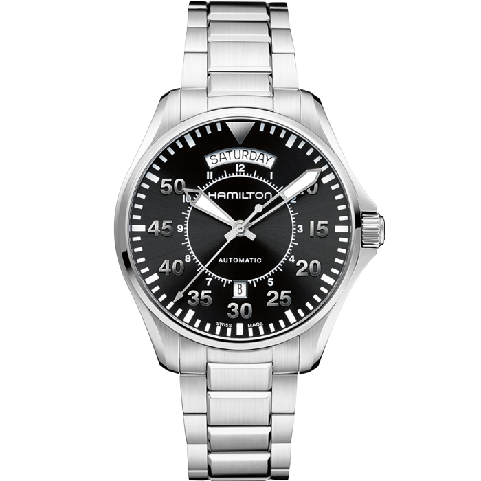 Hamilton Khaki Aviation Pilot Day Date 42mm Automatic H64615135