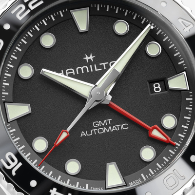 Hamilton Khaki Navy Scuba GMT 43mm Automatic H82555330