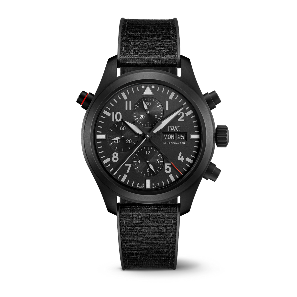 IWC Schaffhausen Pilot's Watch Double Chronograph Top Gun 44mm Automatic IW371815