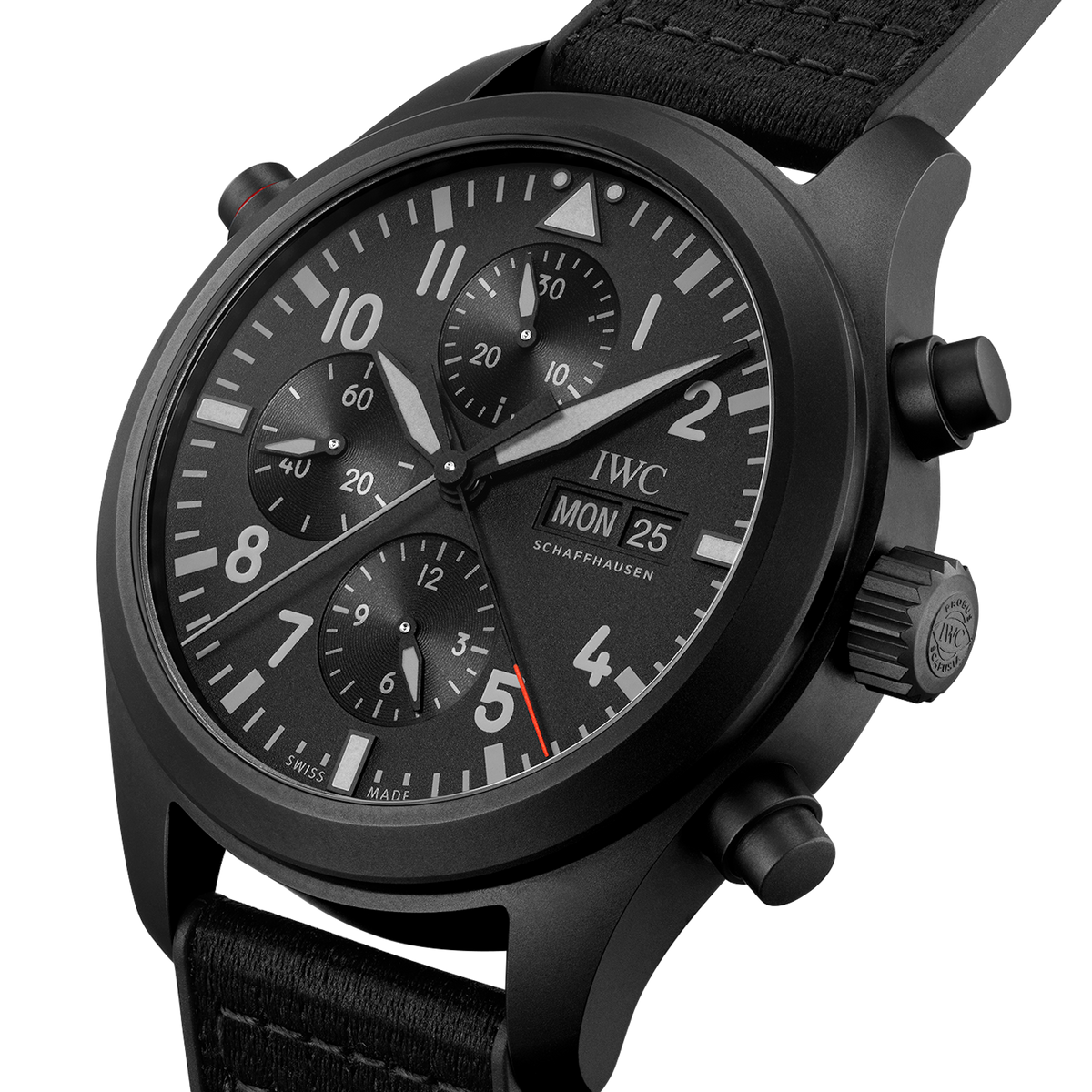 IWC Schaffhausen Pilot's Watch Double Chronograph Top Gun 44mm Automatic IW371815