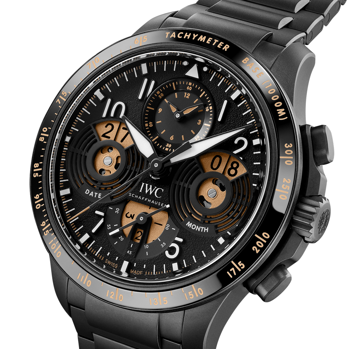 IWC Schaffhausen Pilot’s Watch Performance Chronograph Perpetual Calendar Digital Date-Month 43mm Automatic IW388801