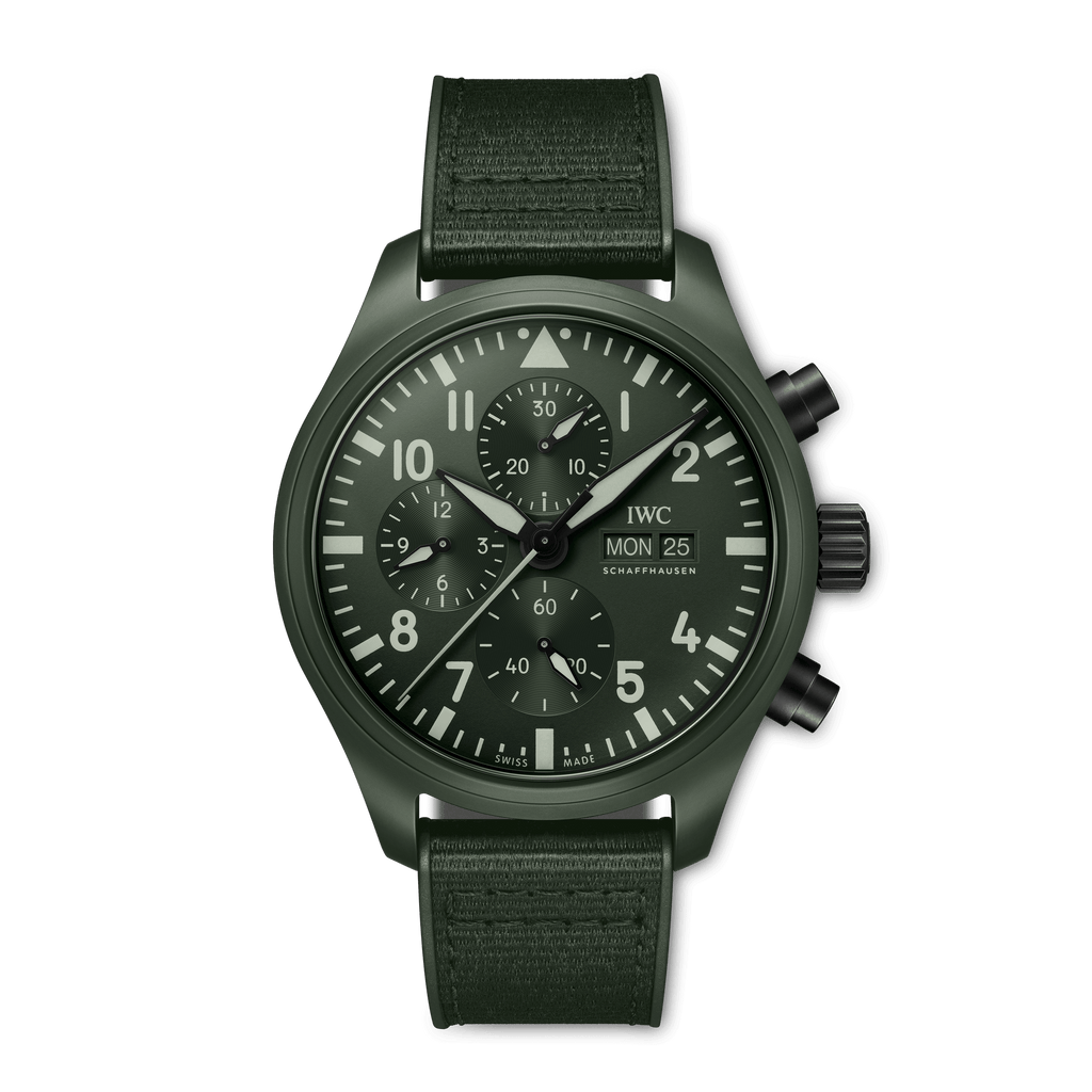 IWC Schaffhausen Pilot’s Watch Chronograph Top Gun Woodland 44.5mm Automatic IW389106