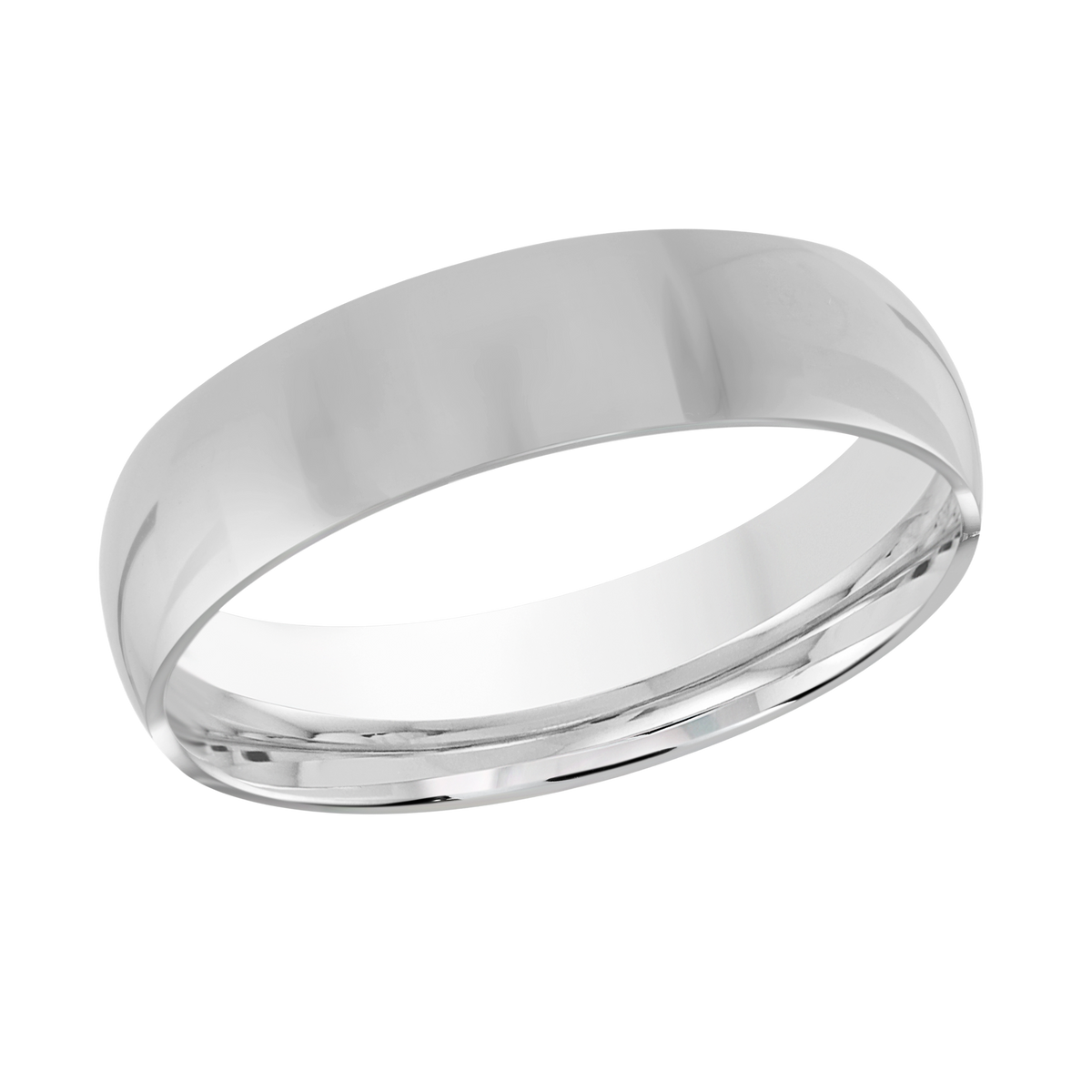 Malo Band 6mm 10kt White Gold J10106W03