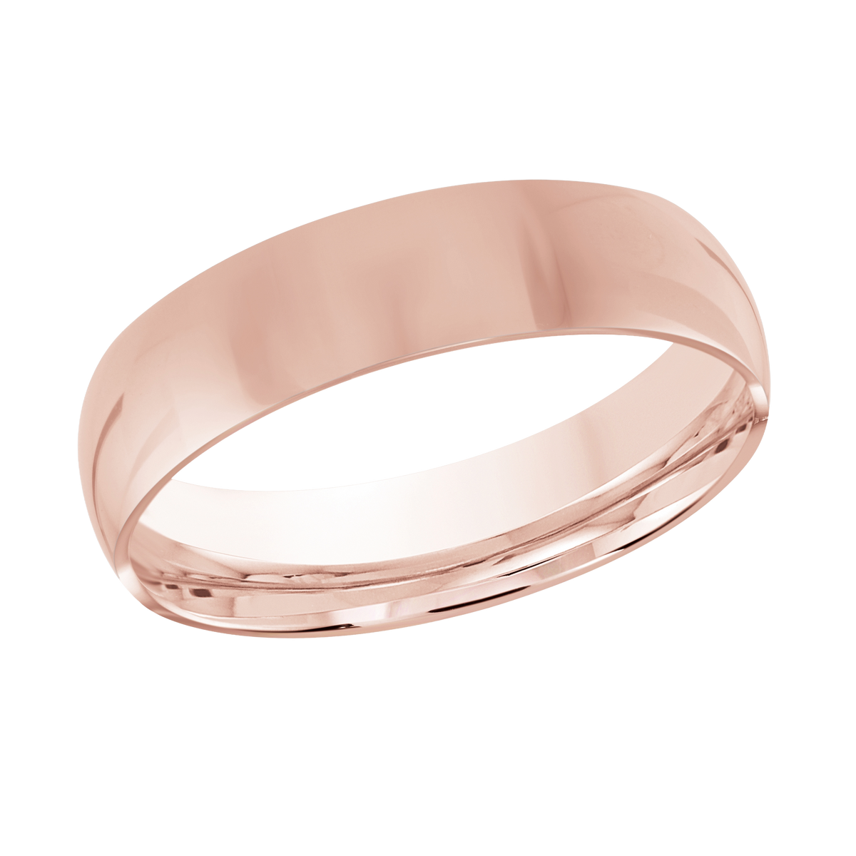 Malo Band 6mm, 10kt Pink Gold J20706P03