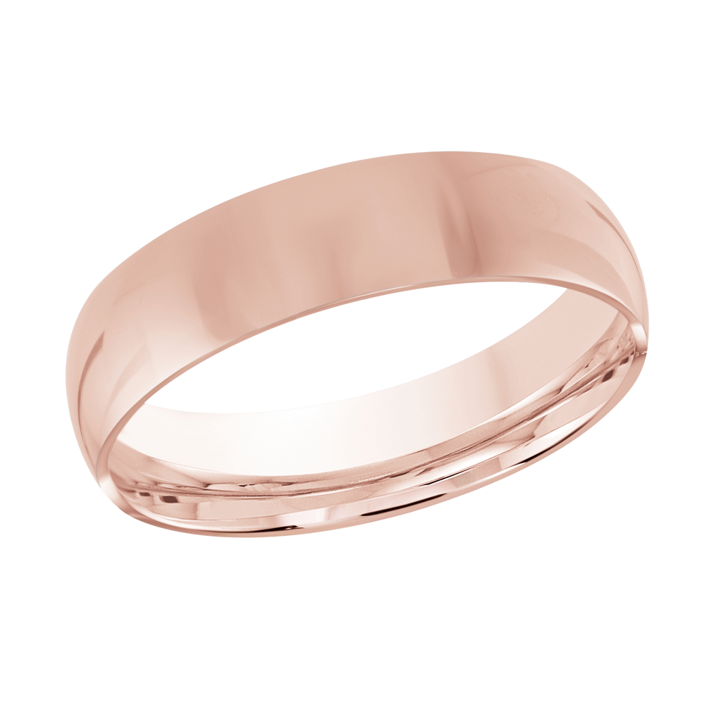Malo Band 6mm, 10kt Pink Gold J20706P03