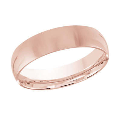 Malo Band 6mm, 10kt Pink Gold J20706P03