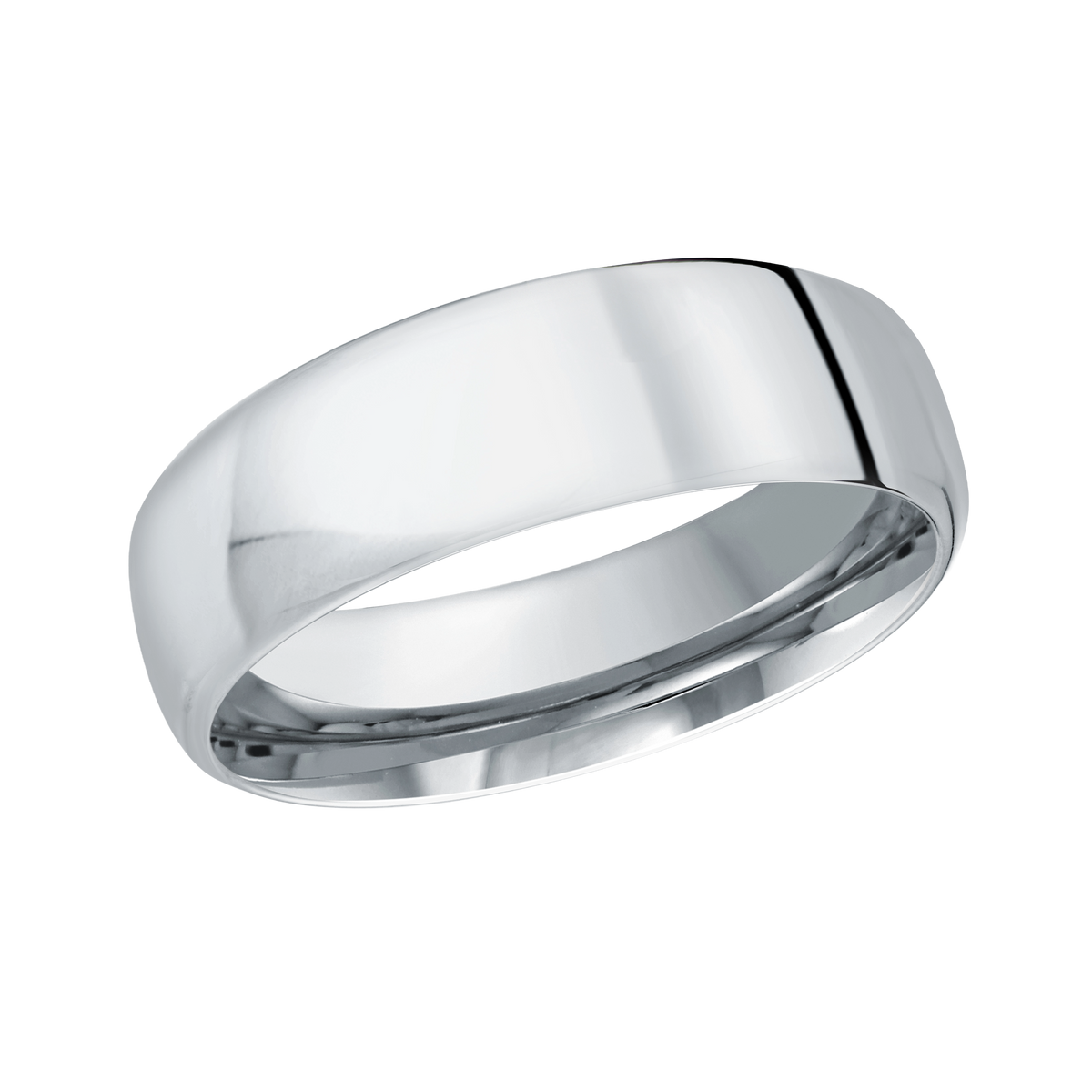 Malo Band 6.5mm 10kt White Gold J30806W03