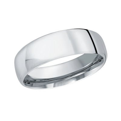 Malo Band 6.5mm 10kt White Gold J30806W03