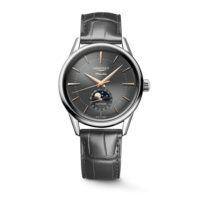 Longines Flagship Heritage Moon Phase 38.5mm Automatic L4.815.4.52.2