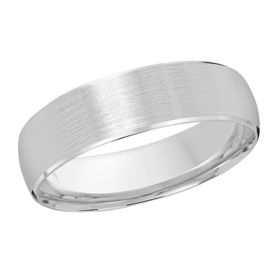 Malo Band 6mm 10kt White Gold M32496W01