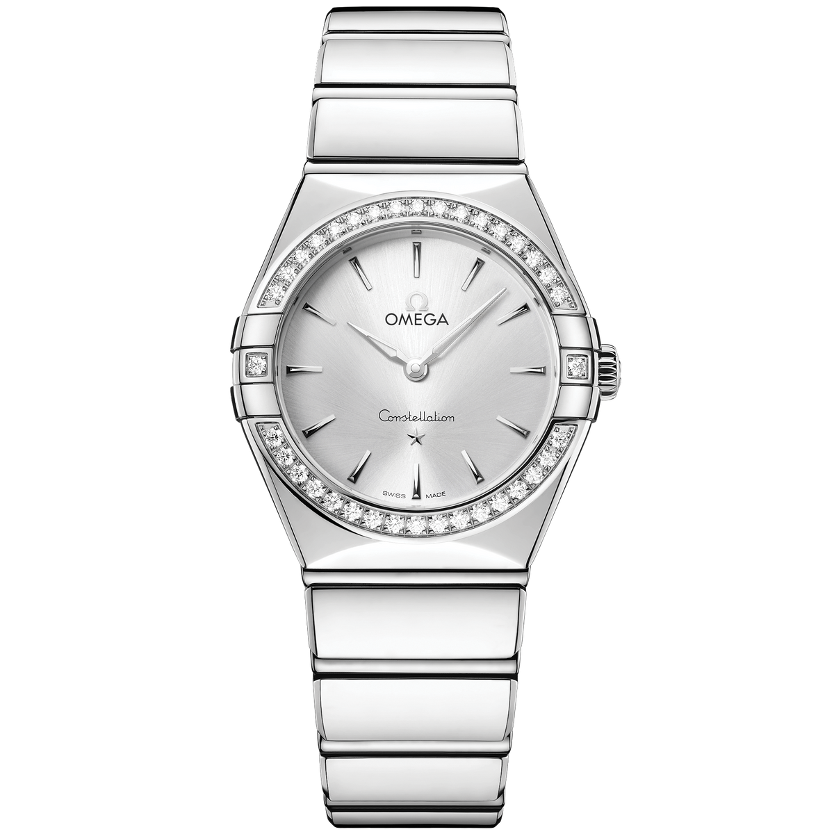Omega Constellation Diamonds 28mm Quartz 131.15.28.60.02.001