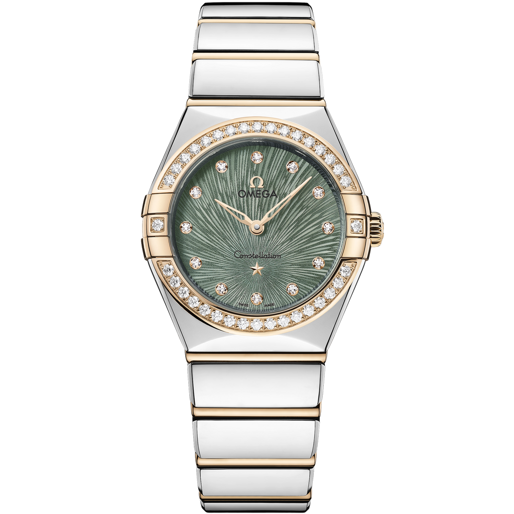 Omega Constellation Diamonds 28mm Quartz 131.25.28.60.60.001