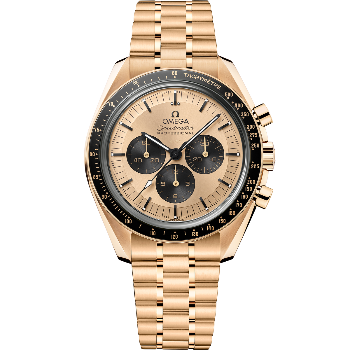 Omega Speedmaster Moonwatch Professional Moonshine Gold 42mm Manual 310.60.42.50.99.002