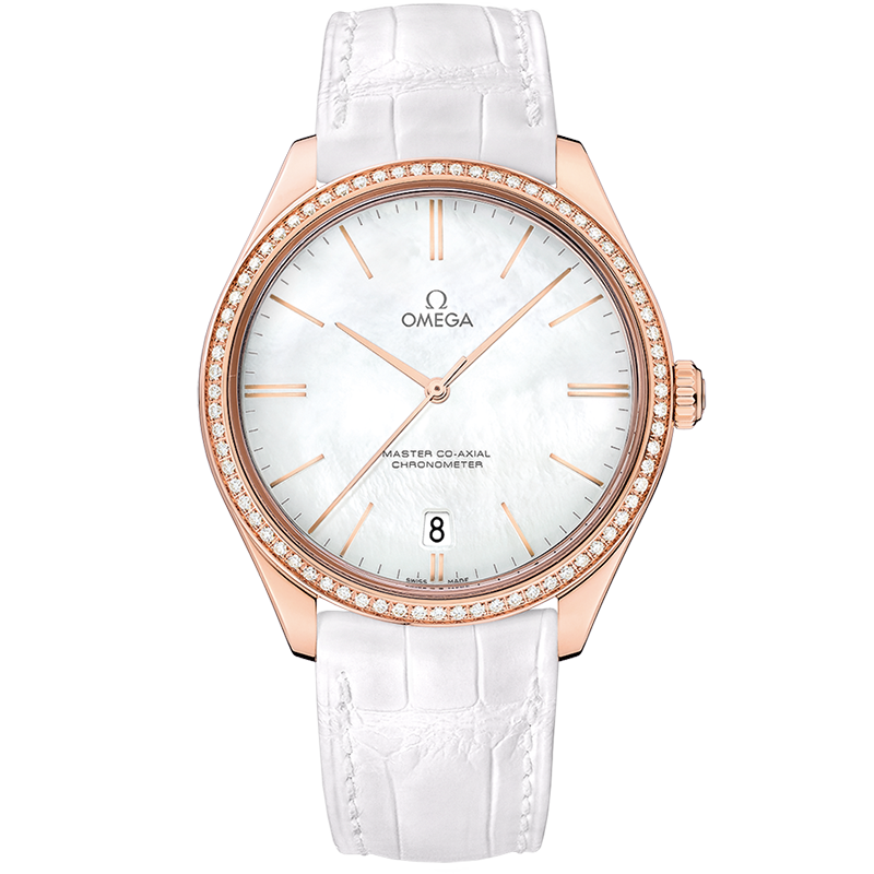 Omega De Ville Tresor Diamonds Sedna Gold 40mm Manual 432.58.40.21.05.001