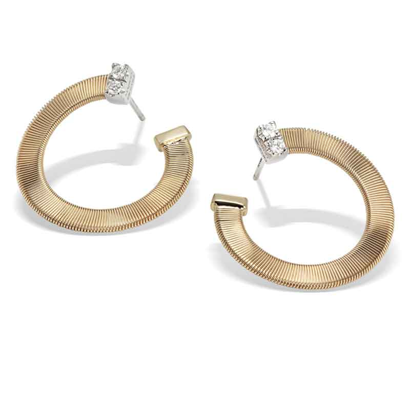 Marco Bicego Masai Diamond Earrings OG376-B_YW_M5