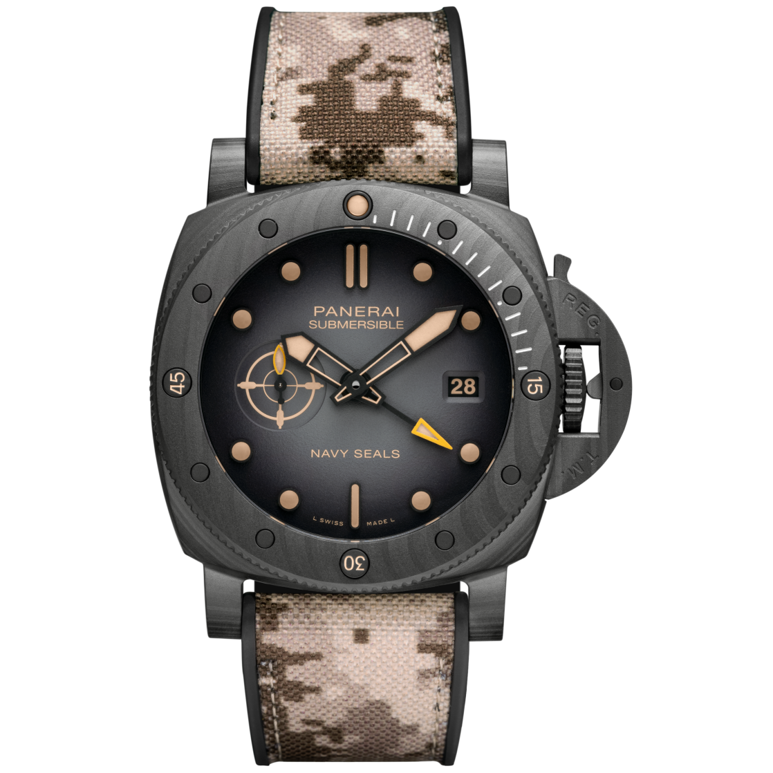 Panerai Submersible Navy Seals GMT 44mm Automatic PAM01513