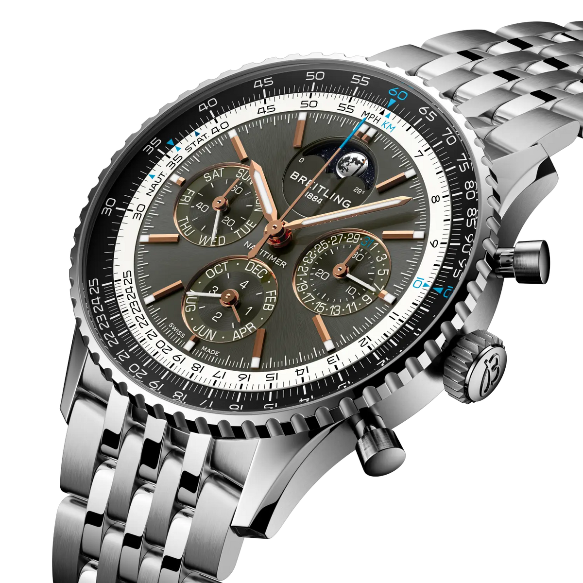 Breitling Navitimer B19 Chronograph 43mm Automatic PB1921251B1A1