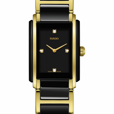 Rado Integral Diamonds 22.7x33.10mm Quartz R20845712