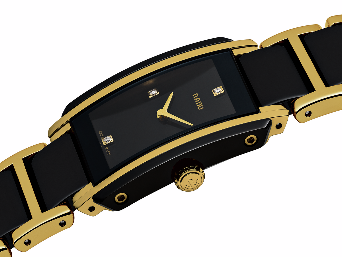 Rado Integral Diamonds 22.7x33.10mm Quartz R20845712