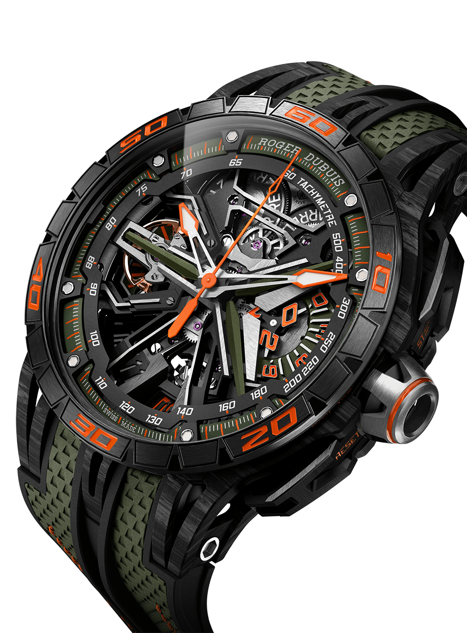 Roger Dubuis Excalibur Spider Revuelto Flyback Chronograph 45mm Automatic RDDBEX1045
