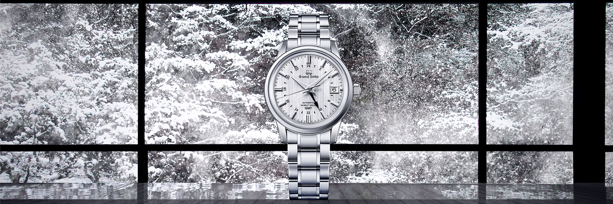 Grand Seiko Elegance GMT Yukigesho 39.5mm Automatic HiBeat SBGJ271
