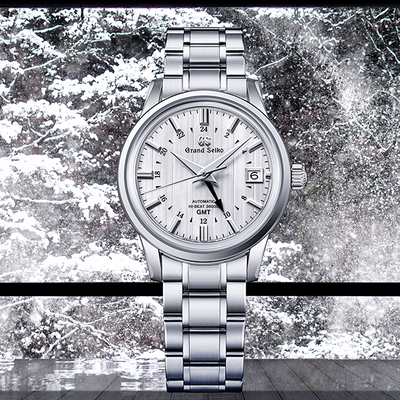 Grand Seiko Elegance GMT Yukigesho 39.5mm Automatic HiBeat SBGJ271