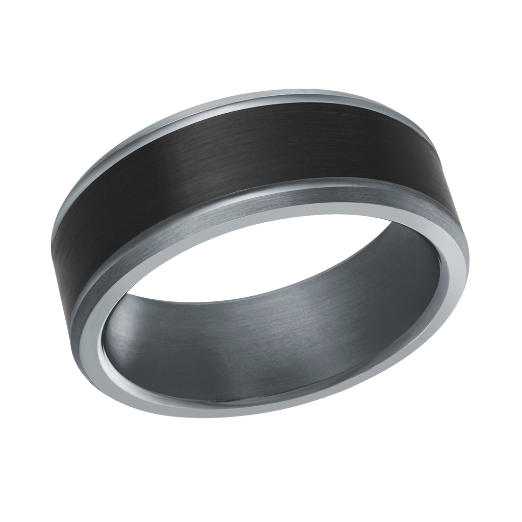Malo Tantalum & Carbon Fiber Band 8mm TANT0218